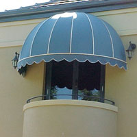 Bull Nose Awning